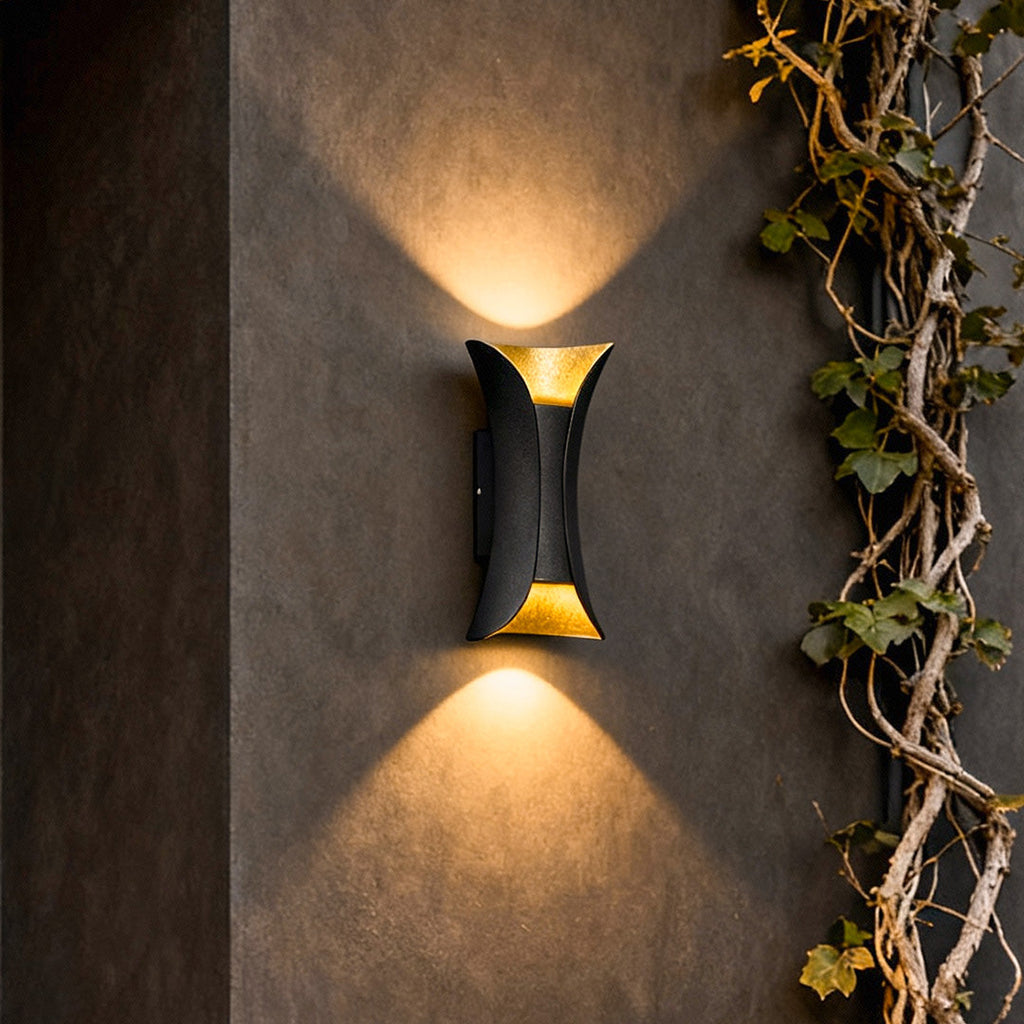 Noir Halo Up-Down Wall Light | Ventumra