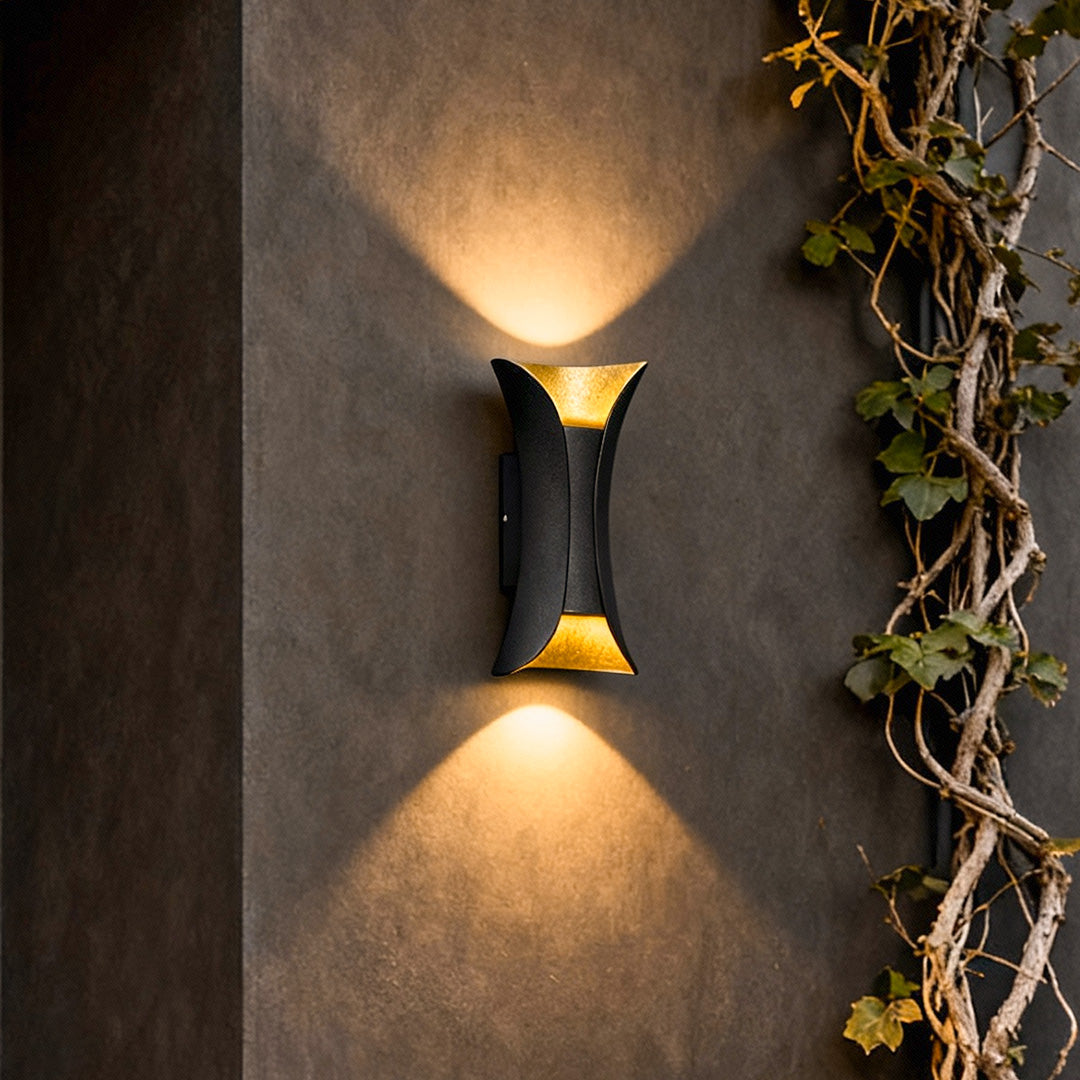 Noir Halo Up-Down Wall Light | Ventumra