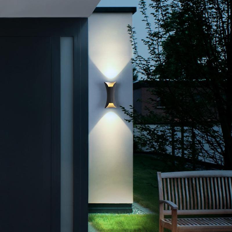 Noir Halo Up-Down Wall Light | Ventumra