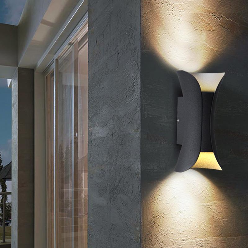 Noir Halo Up-Down Wall Light | Ventumra