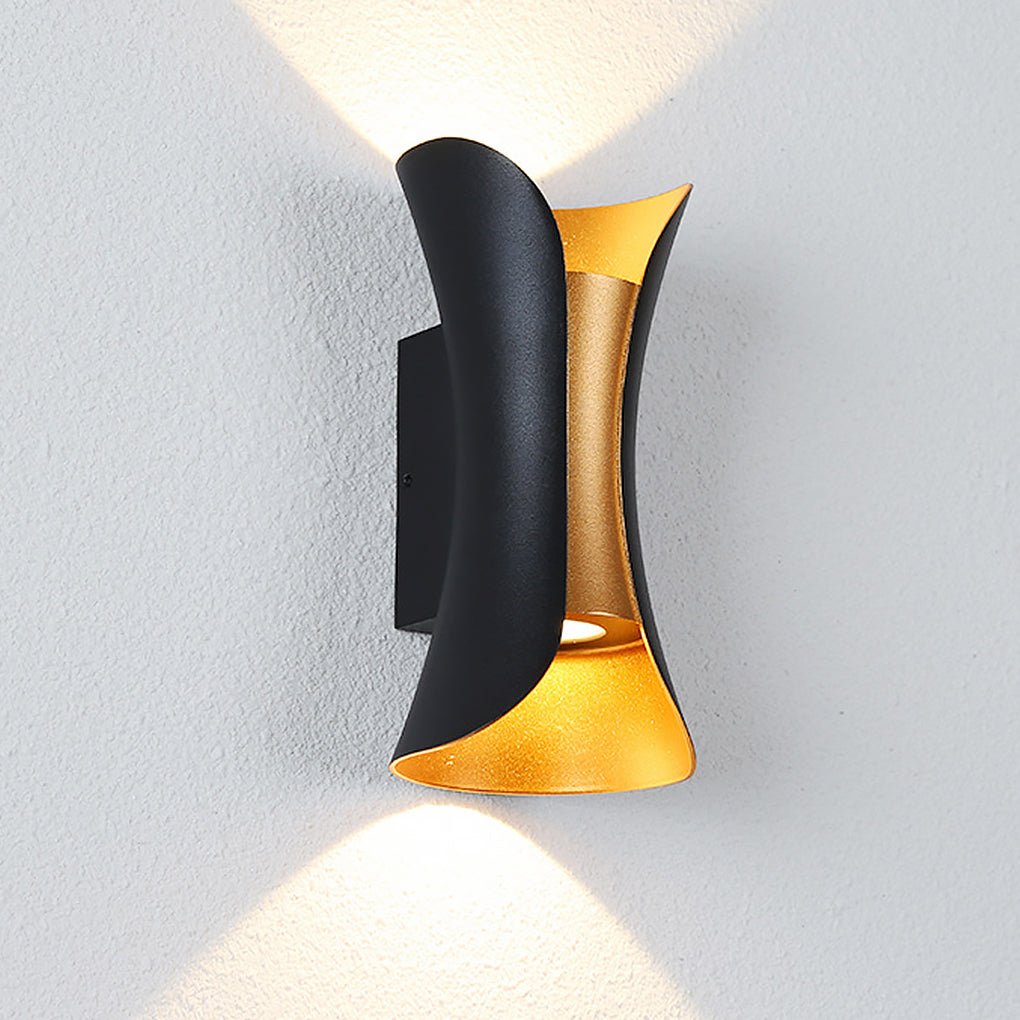 Noir Halo Up-Down Wall Light | Ventumra