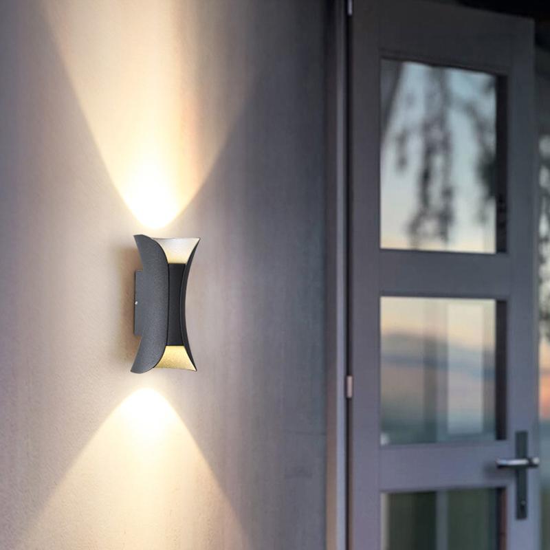 Noir Halo Up-Down Wall Light | Ventumra
