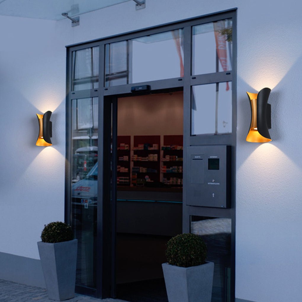 Noir Halo Up-Down Wall Light | Ventumra