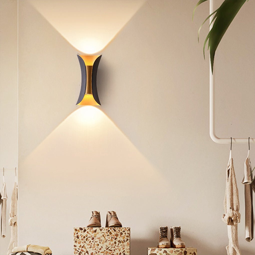 Noir Halo Up-Down Wall Light | Ventumra