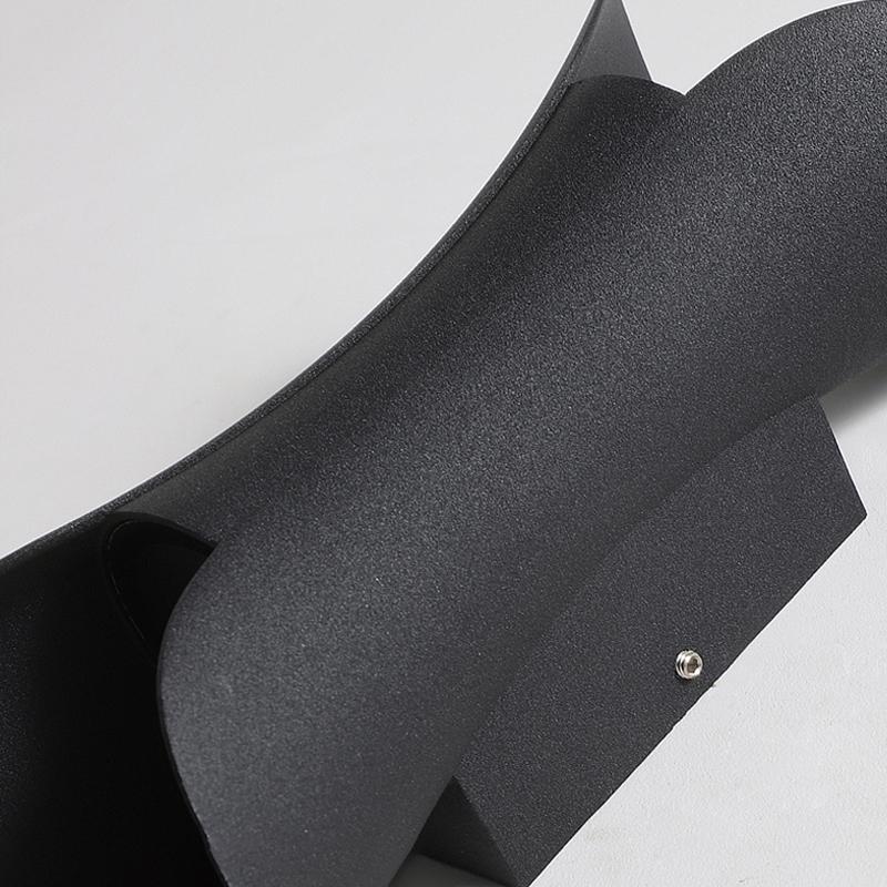 Noir Halo Up-Down Wall Light | Ventumra