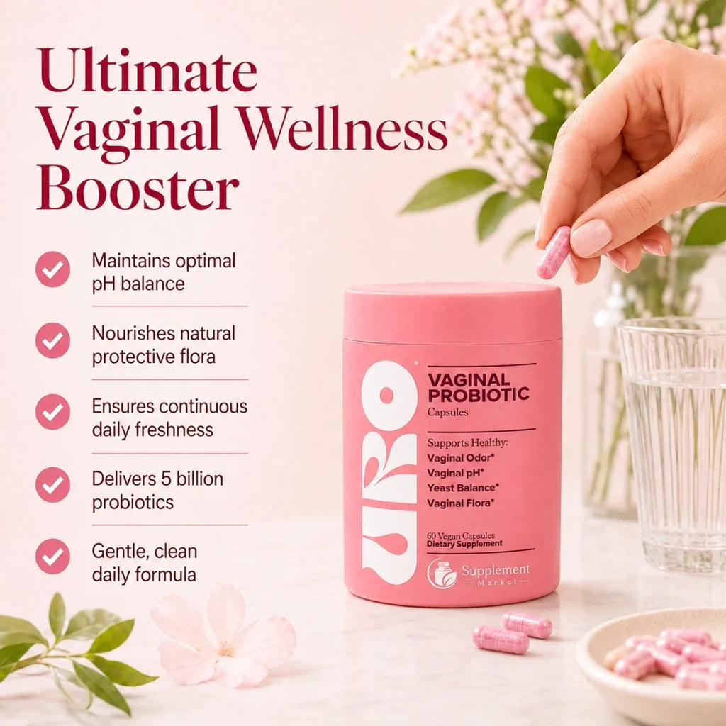 Feminine Probiotic Capsules: pH Balance & Vaginal Flora Support