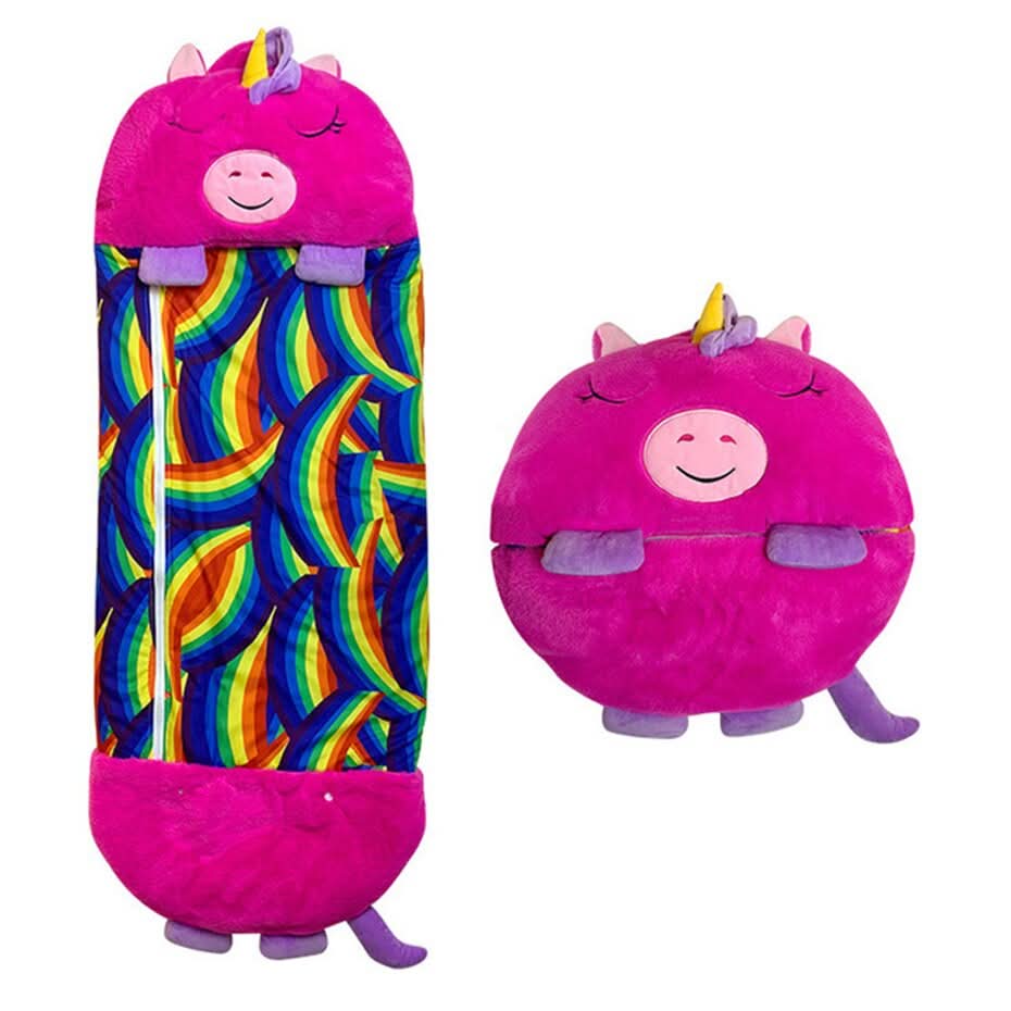 CuddleQuest Kuscheltier-Schlafsack in voller Größe, 2-in-1 wandelbar