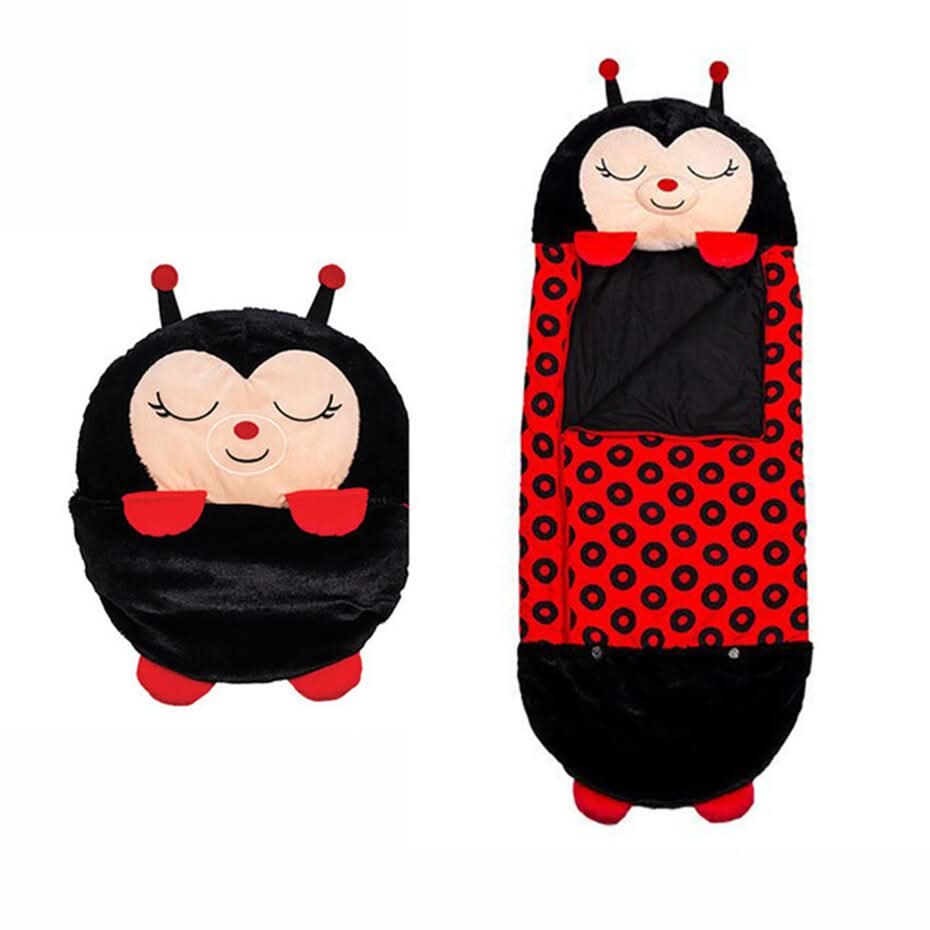 CuddleQuest Kuscheltier-Schlafsack in voller Größe, 2-in-1 wandelbar