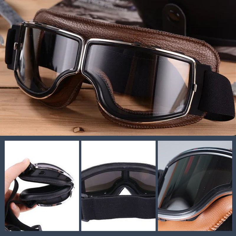 Retro Rider Goggles for Motorcyclists | ventumra