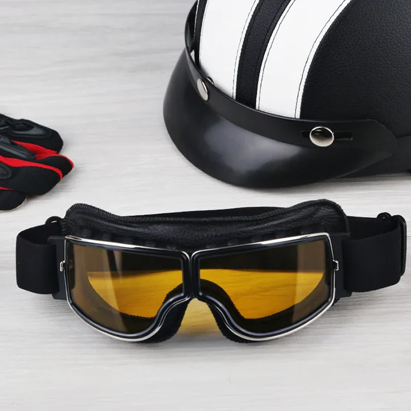 Retro Rider Goggles for Motorcyclists | ventumra