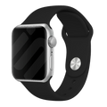 Vervangende optie voor zwart siliconen Apple Watch-bandje | Ventumra