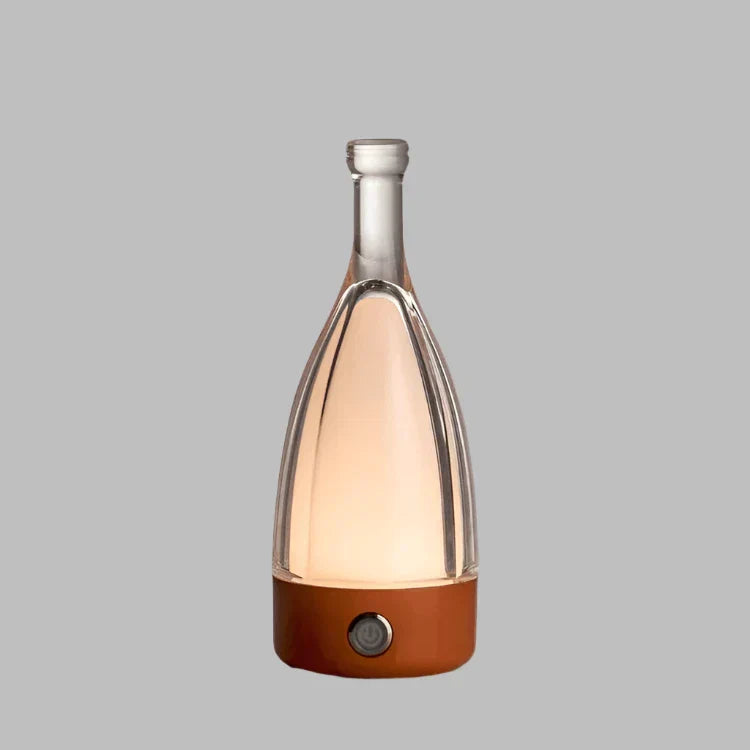LumaBottle Rechargeable Wine Bottle Lamp With Warm Glow