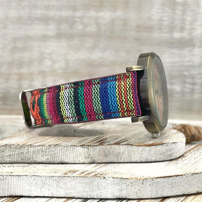 Watches with Multicolored Rainbow Pattern | ventumra