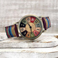 Watches with Multicolored Rainbow Pattern | ventumra