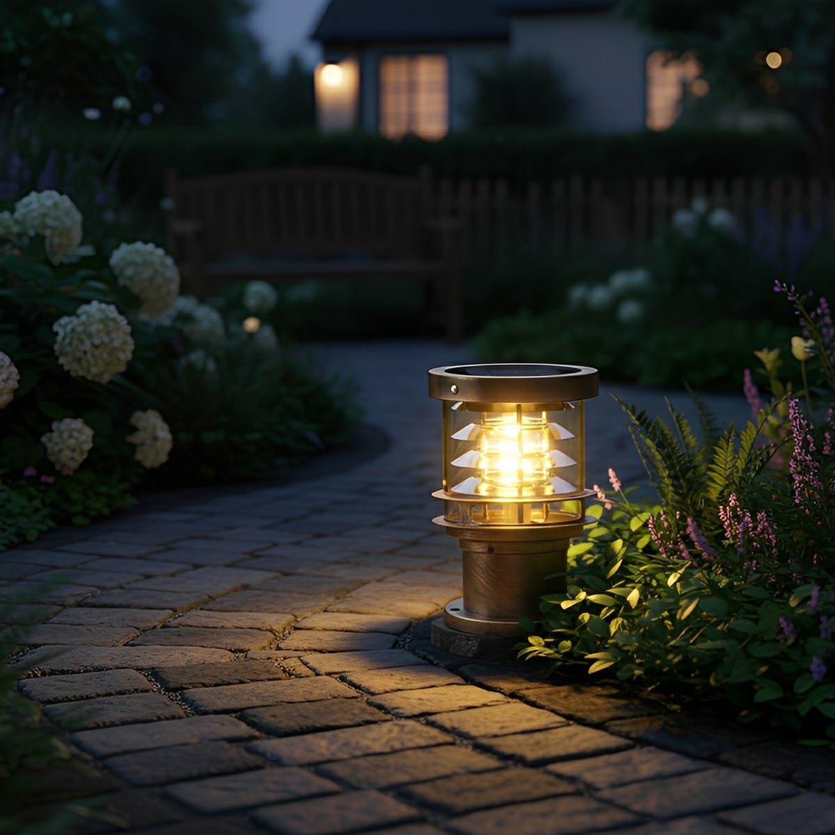 Moderner zylindrischer IP65-LED-Außenpoller für die Landschaftsbeleuchtung | Ventumra