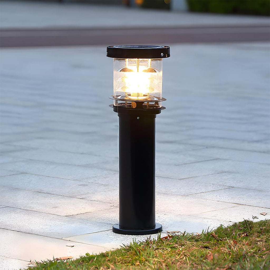 Moderner zylindrischer IP65-LED-Außenpoller für die Landschaftsbeleuchtung | Ventumra