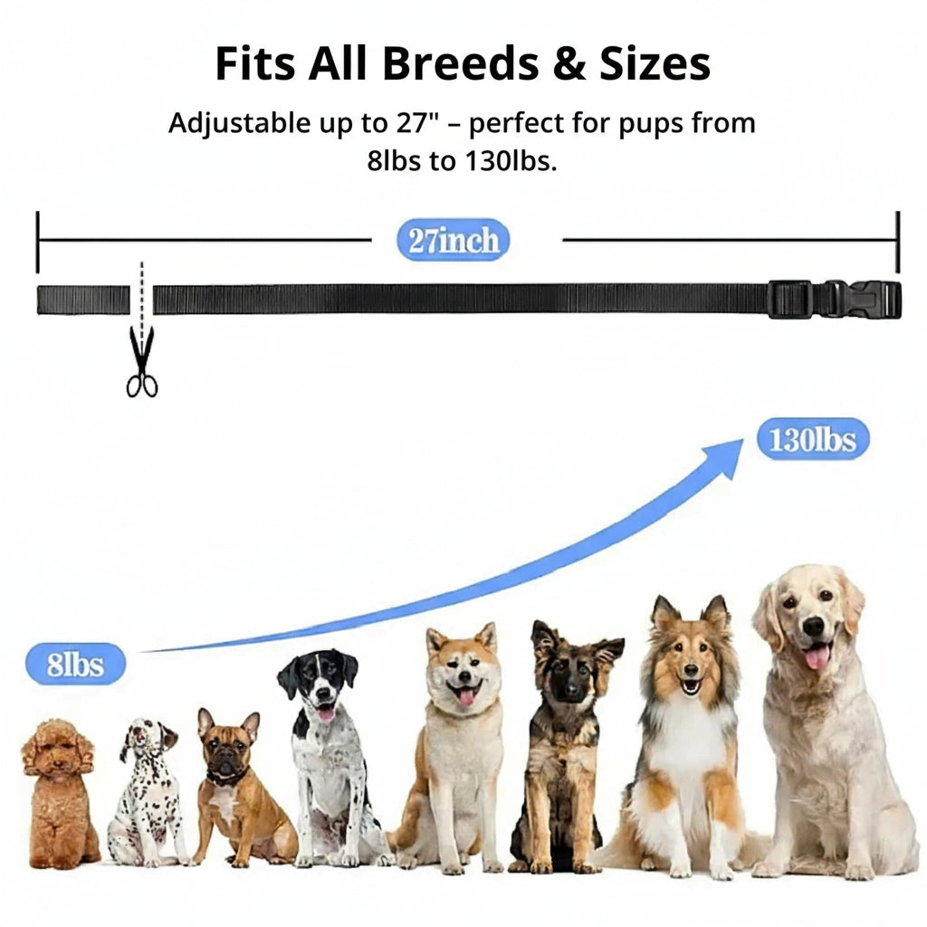 1km Waterproof Dog Training Collar | ventumra
