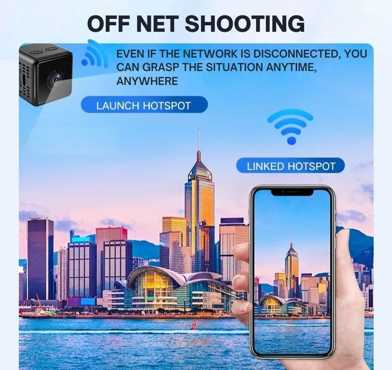 Compact 1080p WiFi Camera for Home Security | ventumra