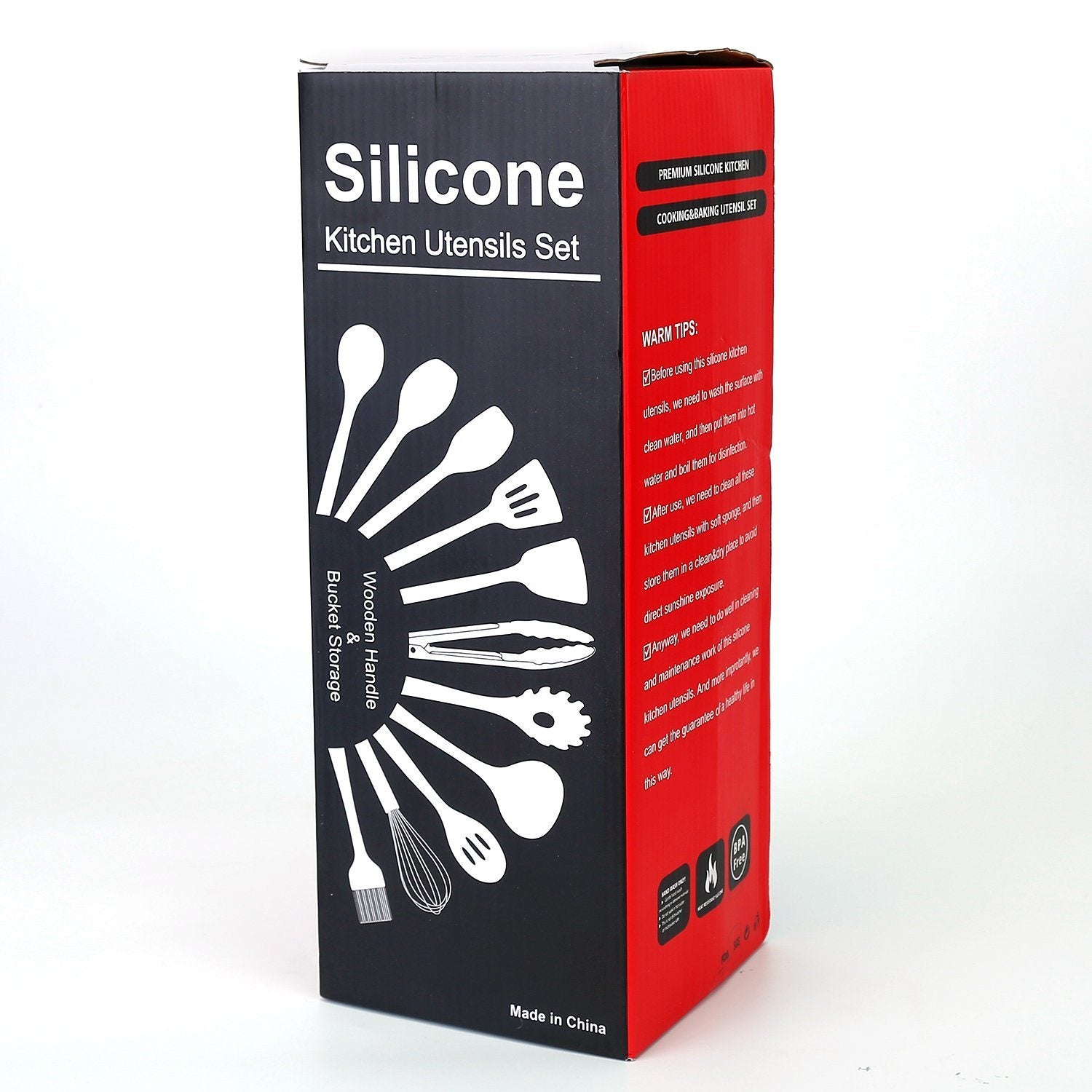 11-Piece: Silicone Kitchen Utensil Set | ventumra
