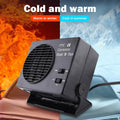 12V Ceramic Car Heater 150W-300W Portable Fan with Automatic Thermostat for Winter Use in Vehicles | ventumra