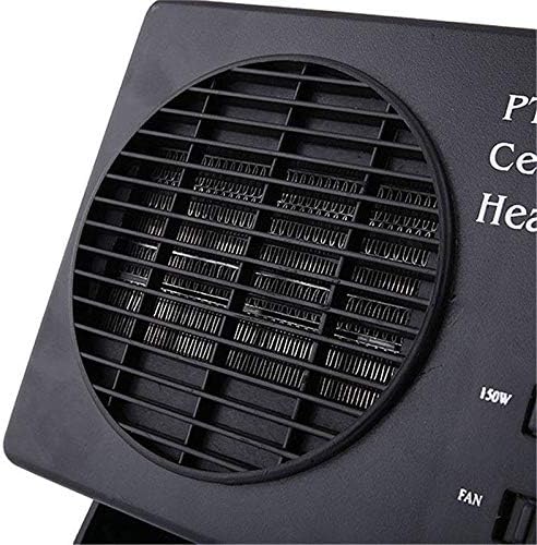 12V Ceramic Car Heater 150W-300W Portable Fan with Automatic Thermostat for Winter Use in Vehicles | ventumra