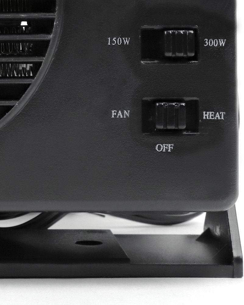 12V Ceramic Car Heater 150W-300W Portable Fan with Automatic Thermostat for Winter Use in Vehicles | ventumra
