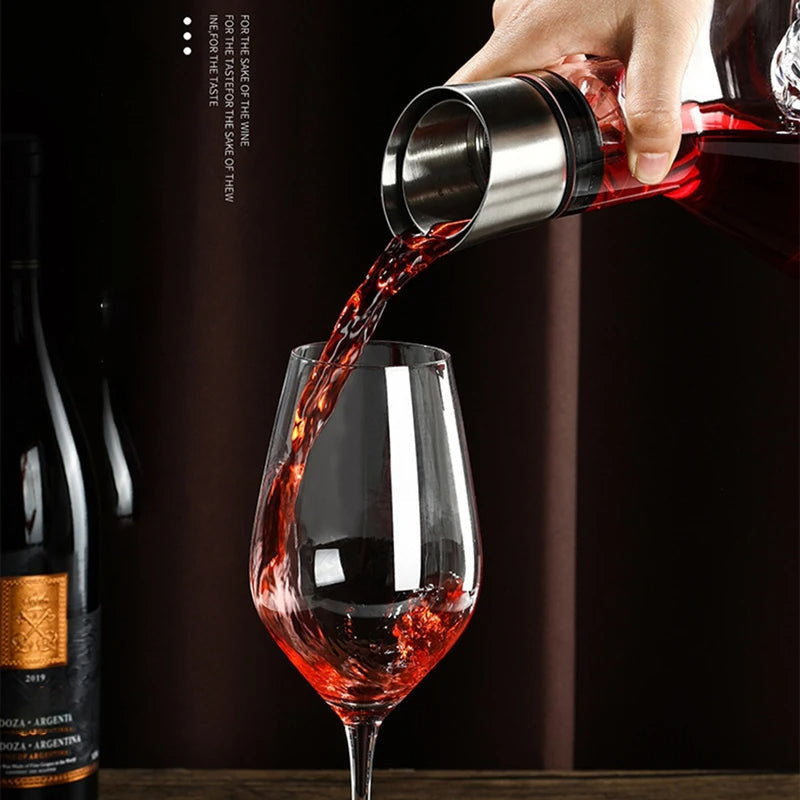 Crystal Wine Carafe & Aerator - 1.5L | ventumra