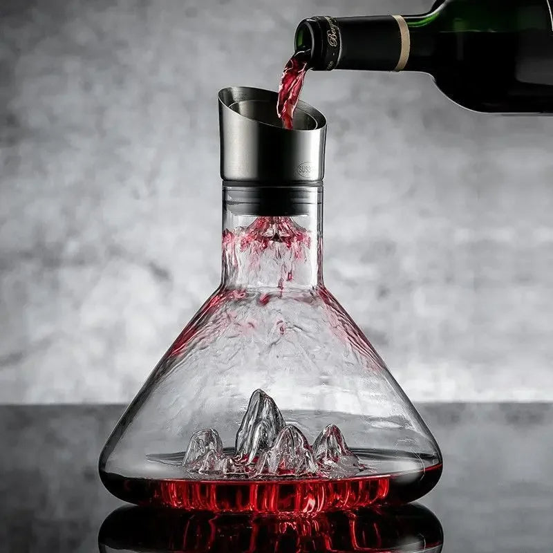 Crystal Wine Carafe & Aerator - 1.5L | ventumra