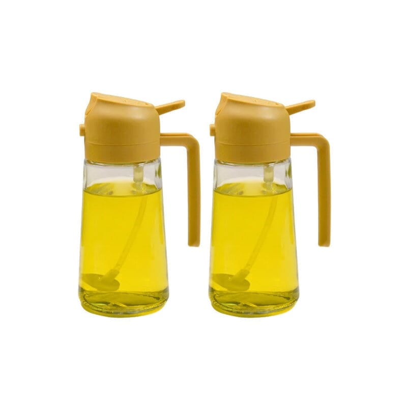2-in-1 Sprayer and Pourer Glass Oil Bottle | ventumra