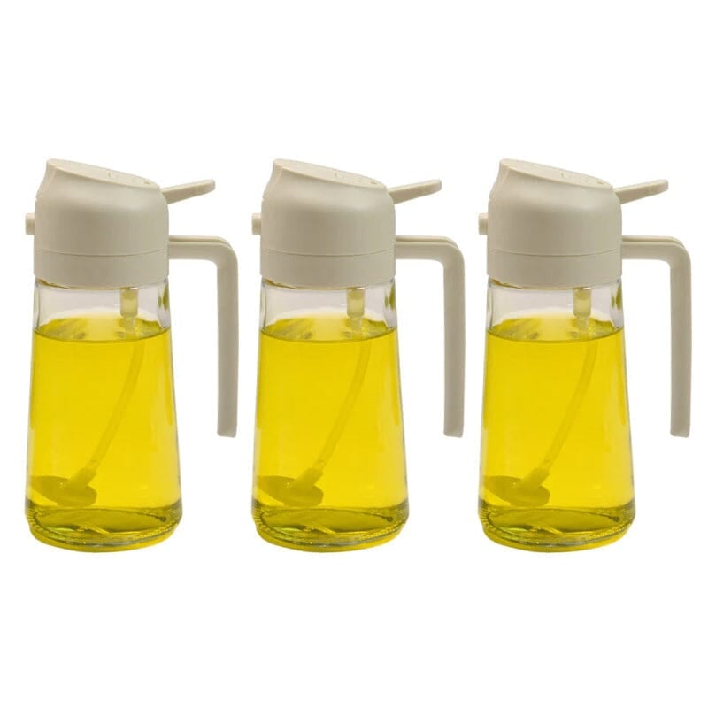 2-in-1 Sprayer and Pourer Glass Oil Bottle | ventumra