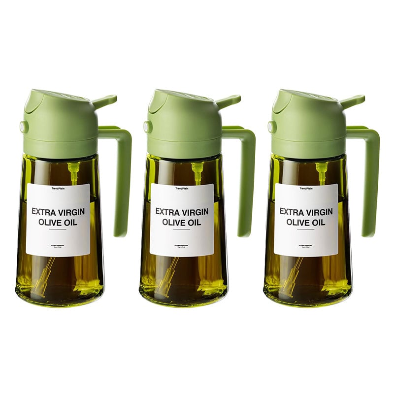 2-in-1 Sprayer and Pourer Glass Oil Bottle | ventumra