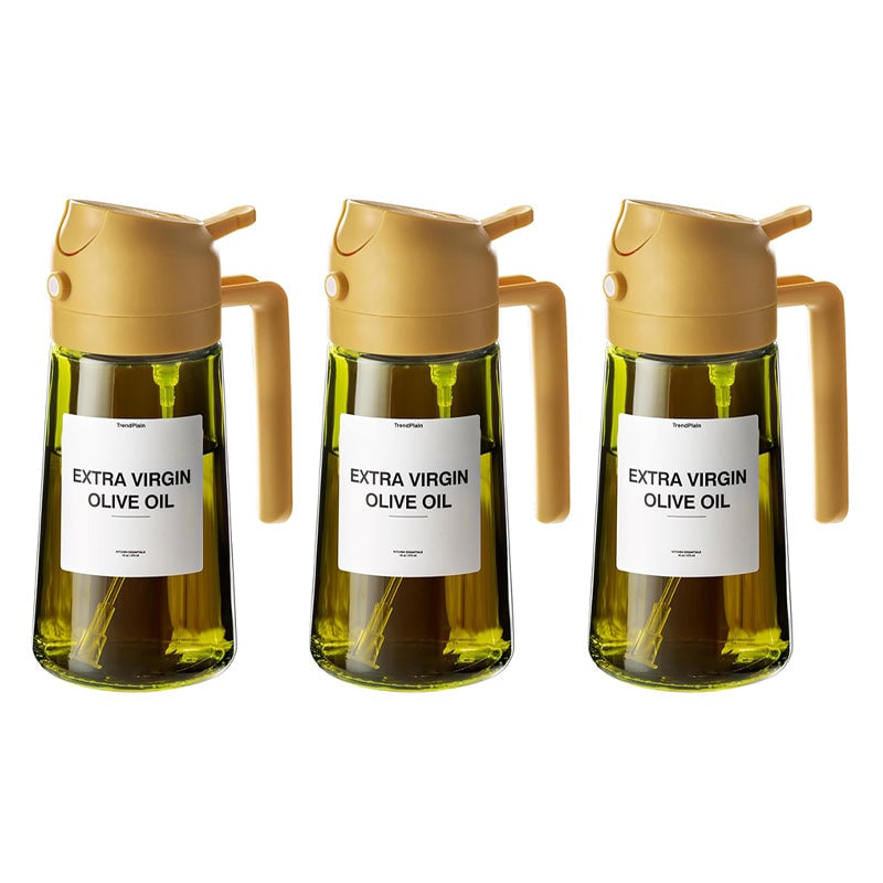 2-in-1 Sprayer and Pourer Glass Oil Bottle | ventumra