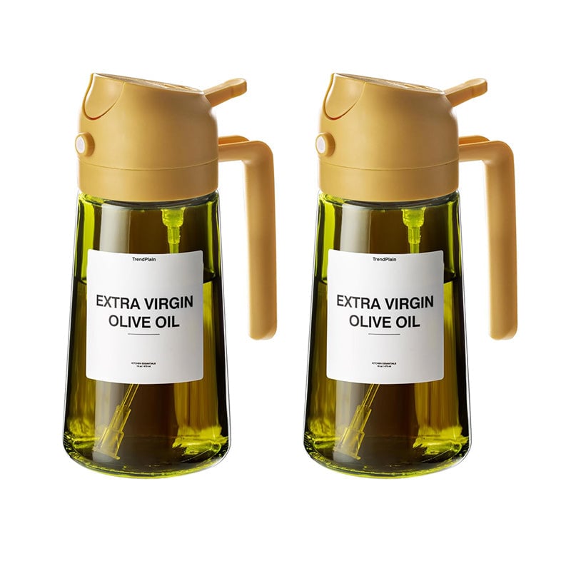 2-in-1 Sprayer and Pourer Glass Oil Bottle | ventumra