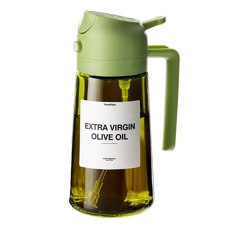 2-in-1 Sprayer and Pourer Glass Oil Bottle | ventumra