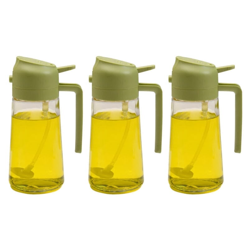 2-in-1 Sprayer and Pourer Glass Oil Bottle | ventumra