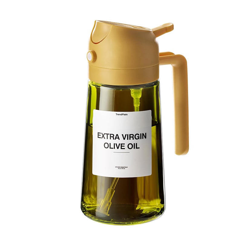 2-in-1 Sprayer and Pourer Glass Oil Bottle | ventumra