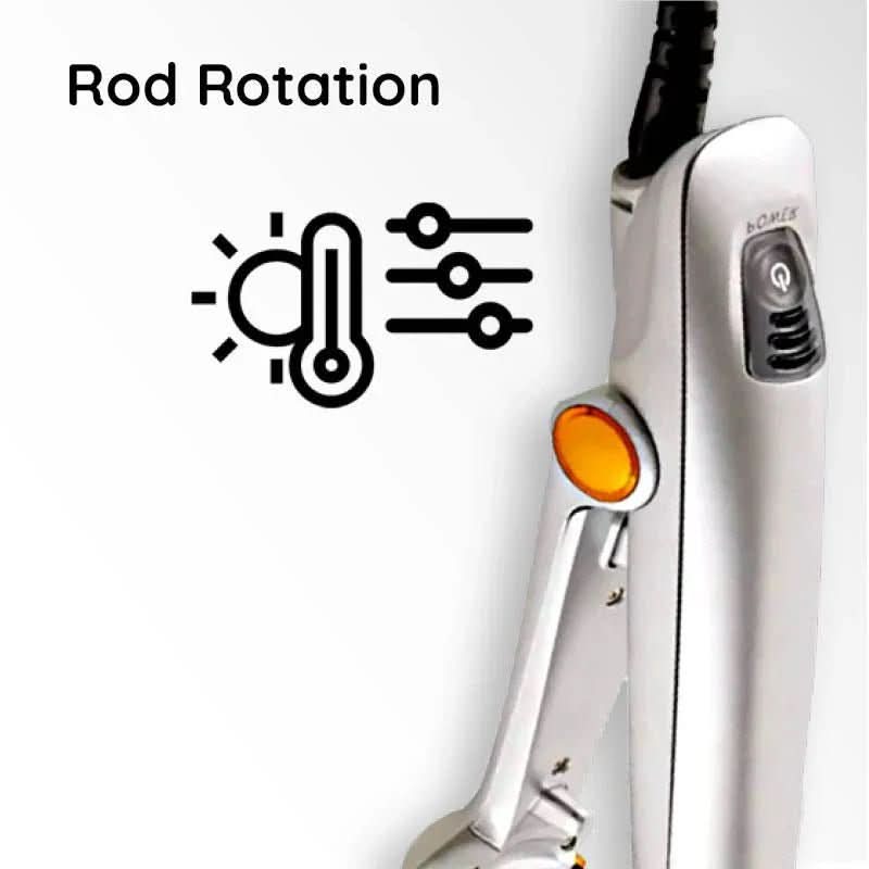 Hair Styler Brush with Rotating Barrel | ventumra