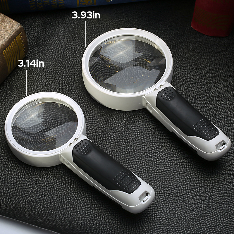 20X optical magnifying glass with LED light | ventumra