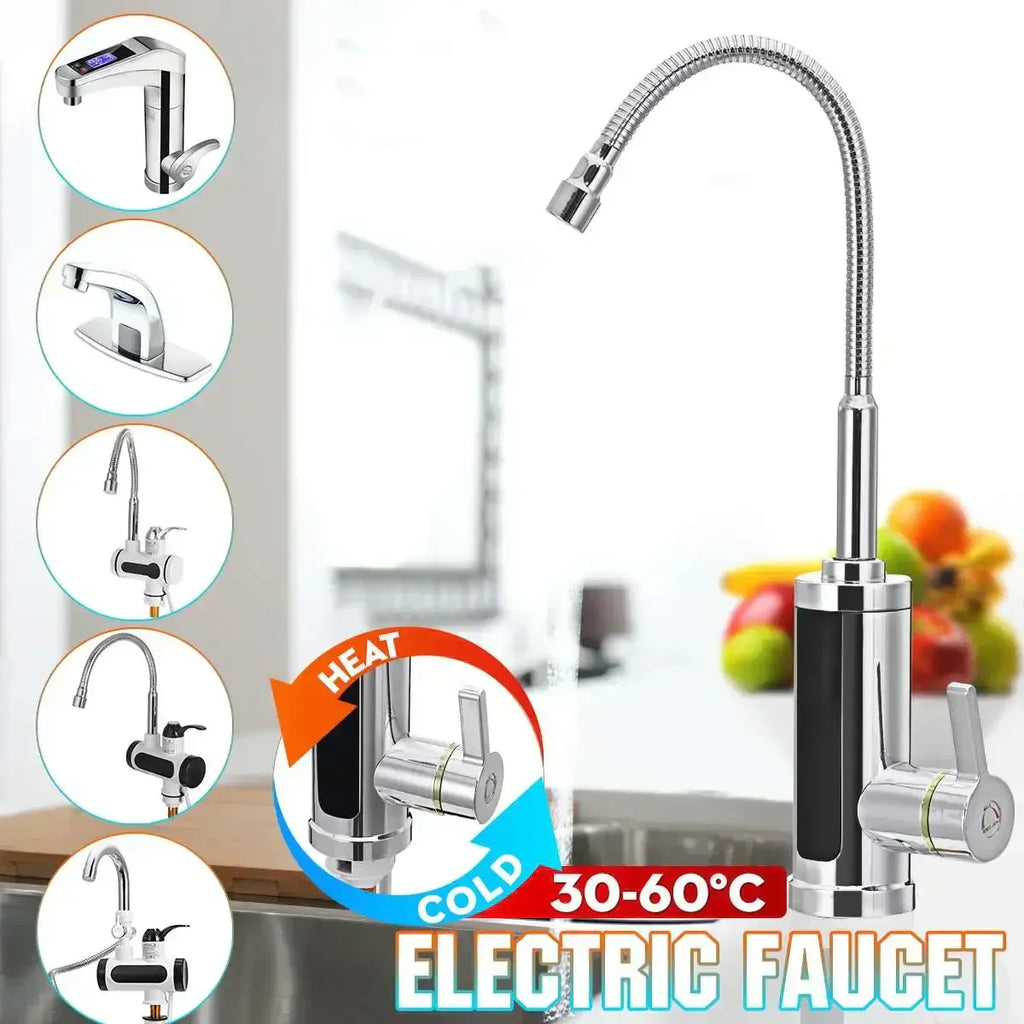 3000W Electric Faucet for Instant Hot Water - FlowHeat | ventumra