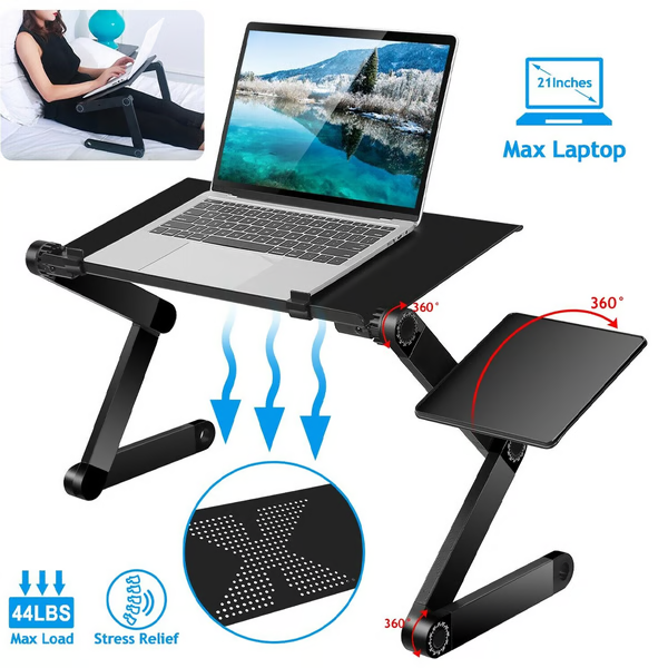 360° Adjustable Ergonomic Laptop Table | ventumra