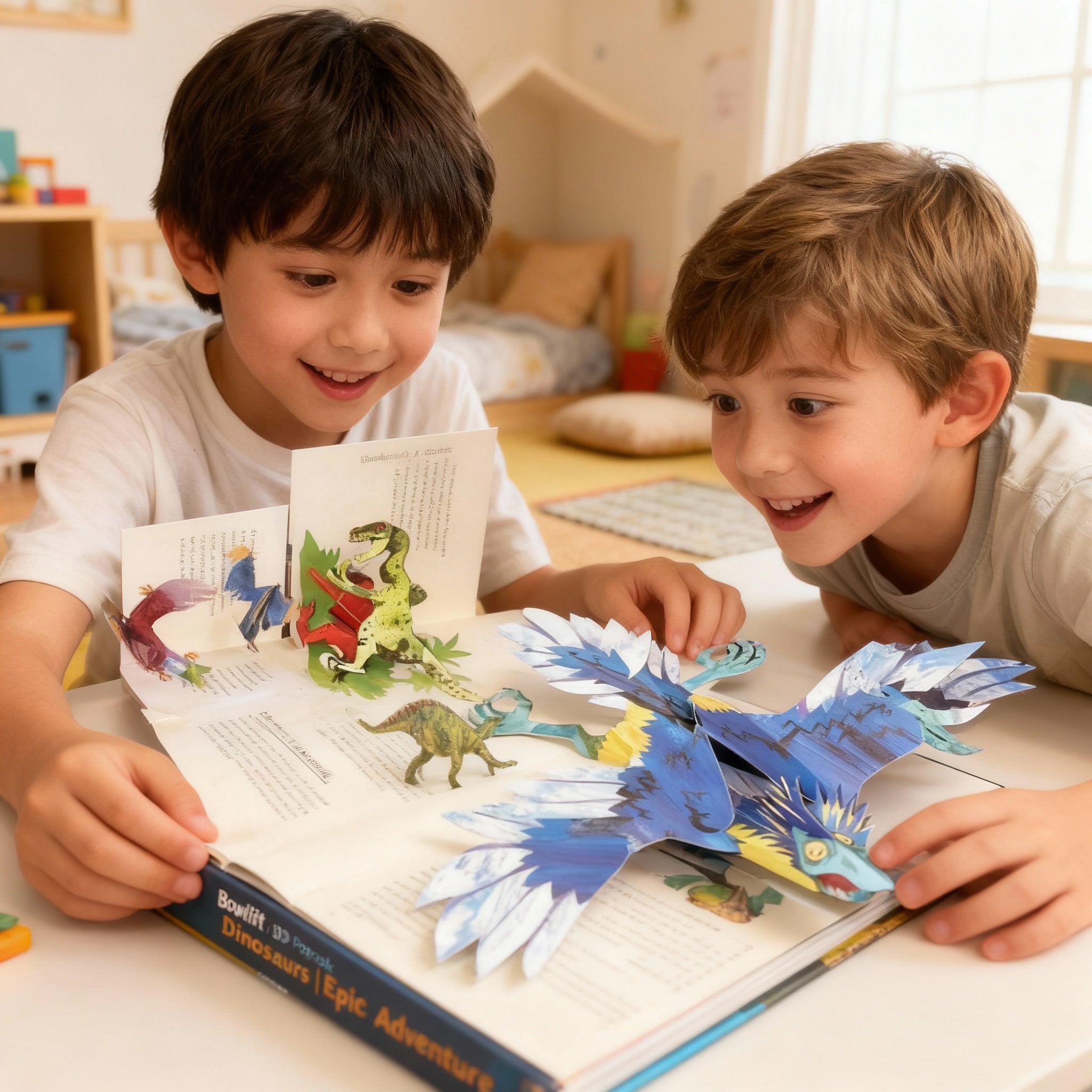 Interactive Dinosaur Pop-Up Book for Kids | ventumra