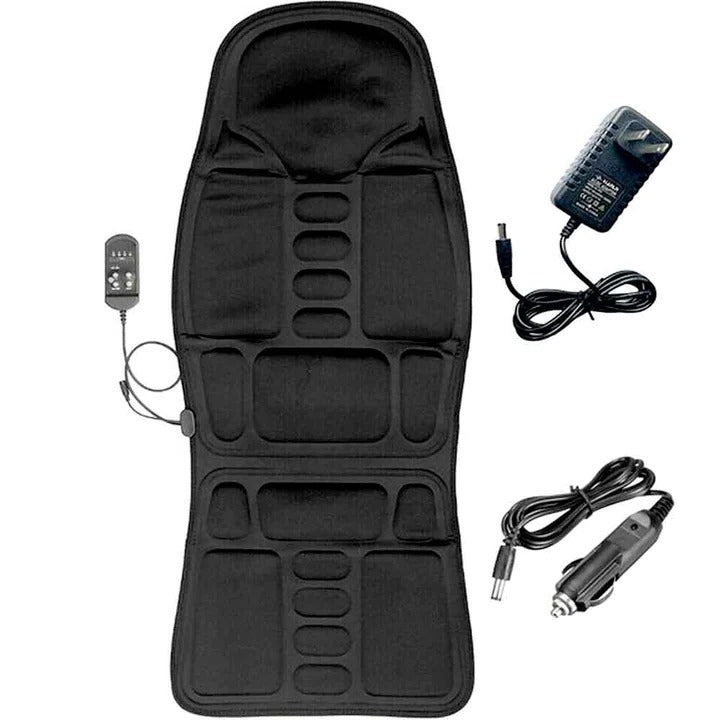 8 Mode Massage Chair Pad With Heated Back Neck Cushion | ventumra