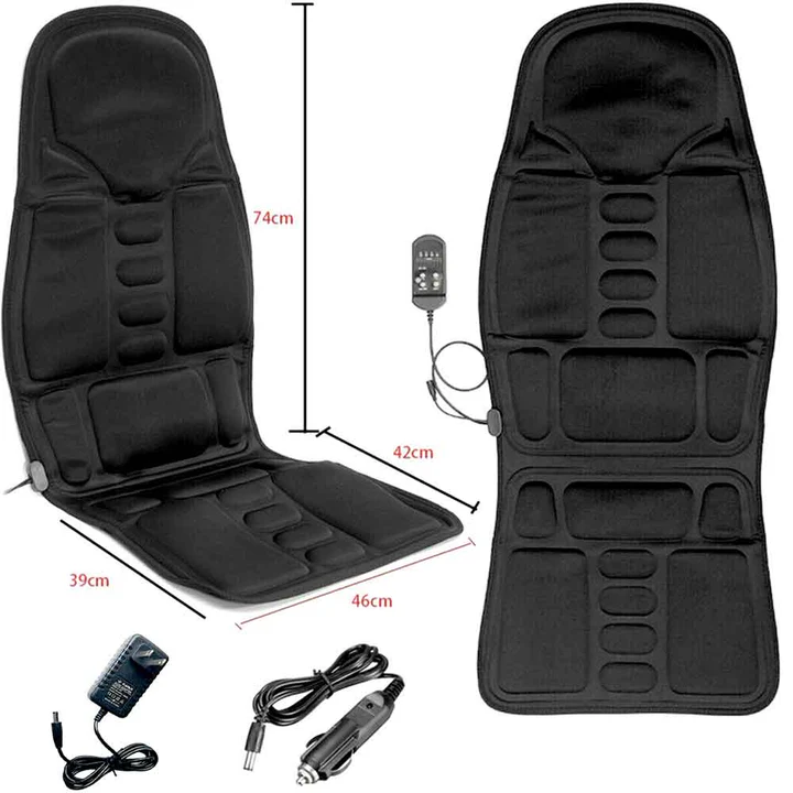 8 Mode Massage Chair Pad With Heated Back Neck Cushion | ventumra