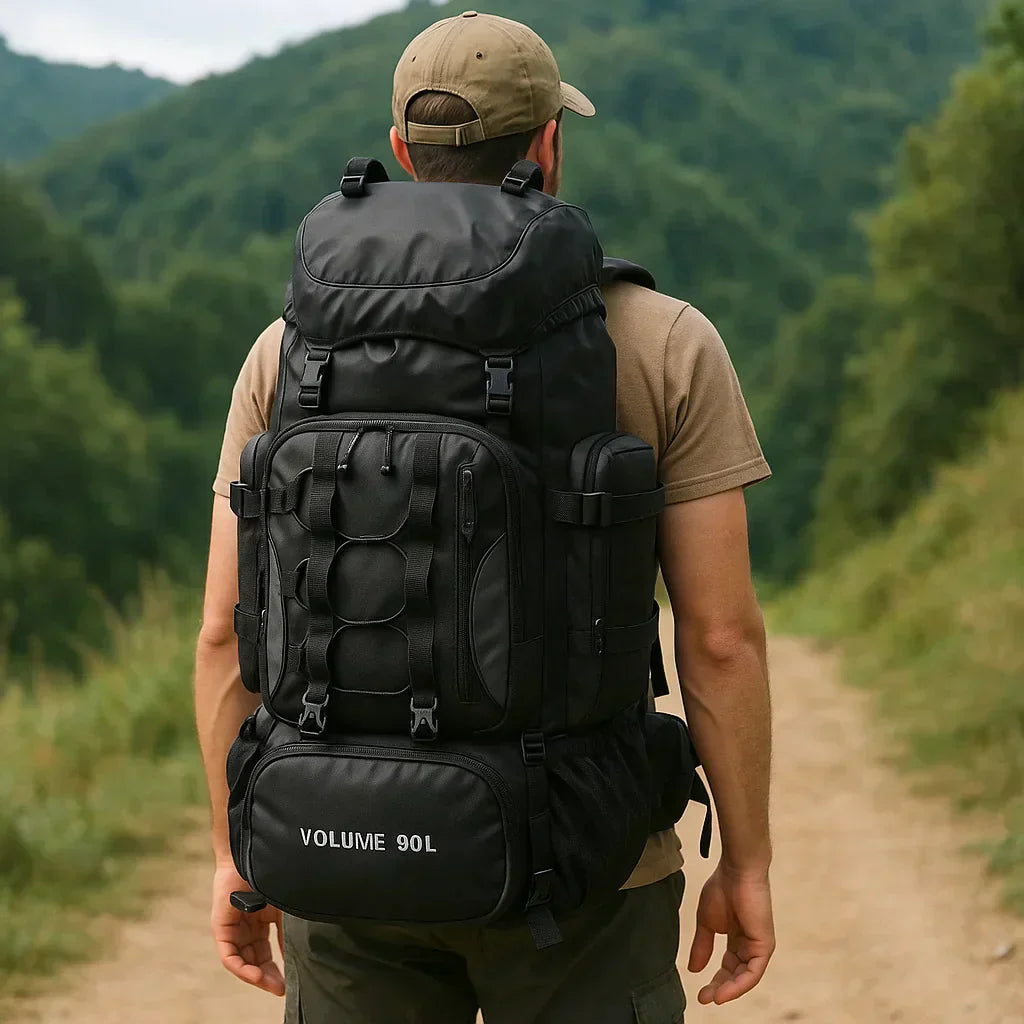 90L Waterproof Hiking Backpack - Ultra-Light Travel Pack for Outdoor Adventures & Camping | ventumra