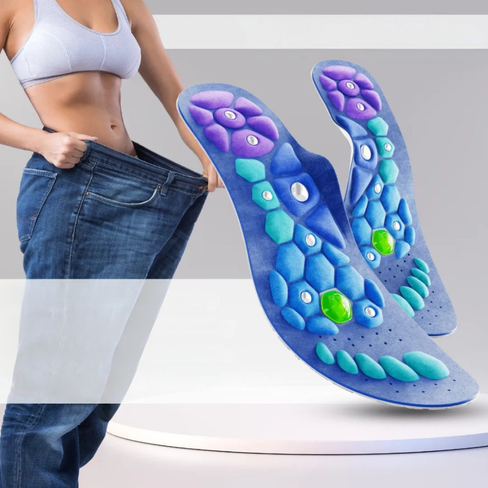 Acupressure Reflexology Insoles for Foot Comfort & Support | ventumra