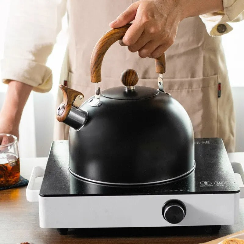 Adjustable Stainless Steel Kettle With Whistle 2.5L/3L | ventumra