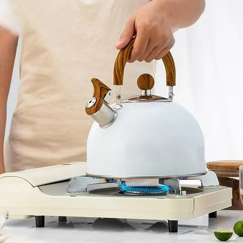 Adjustable Stainless Steel Kettle With Whistle 2.5L/3L | ventumra