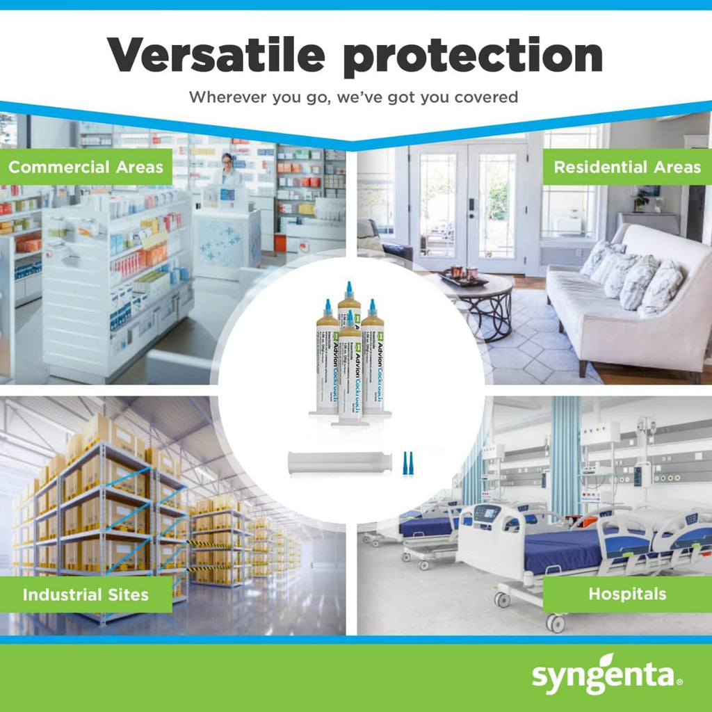 Advion Cockroach Gel Bait, Cockroach Eliminator, No Poison Pest Control, Pest Management | ventumra