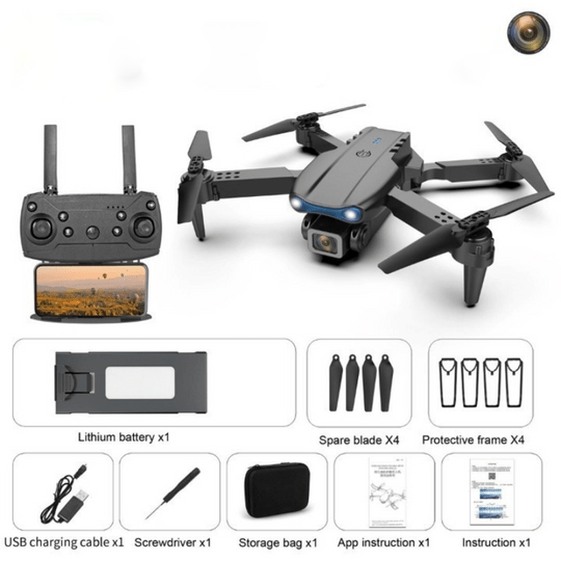 AeroPro Drone: 4K UHD Camera & Extended Flight | ventumra