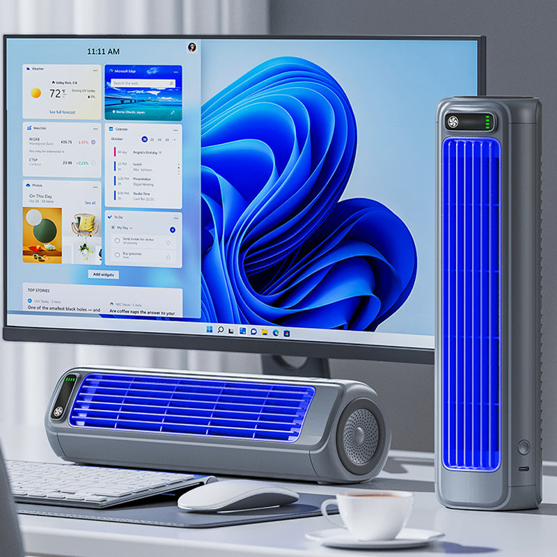 AirWave Personal Cooler - Rechargeable, 12 Hr Battery | ventumra